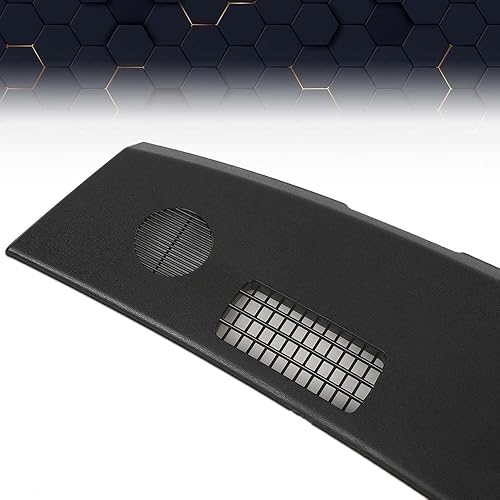 Vista 15 de PIT66 Cubierta para salpicadero compatible con Dodge Ram 1500 2500 3500 2003, 2004, 2005, color negro