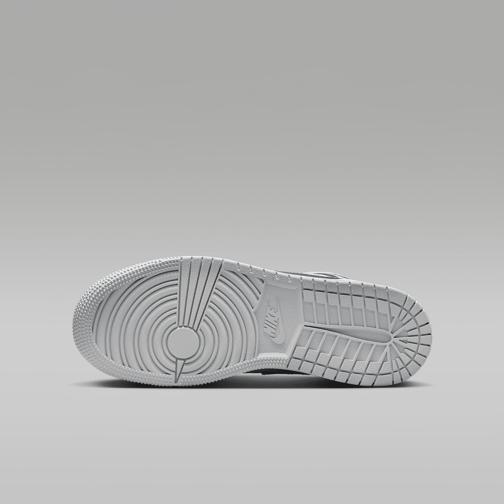 Air Jordan 1 Mid Big Kids' Shoes (DQ8423-142, Summit White/Pure Platinum/Sail/Pine Green) Size 6