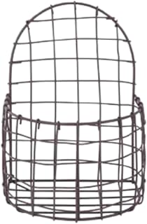 Wall Hanging Basket Flower Pot Stand Decorative Planter Iron Wire Mesh Fruit Vegetable Storage Basket Suitable for Gift Giving, S