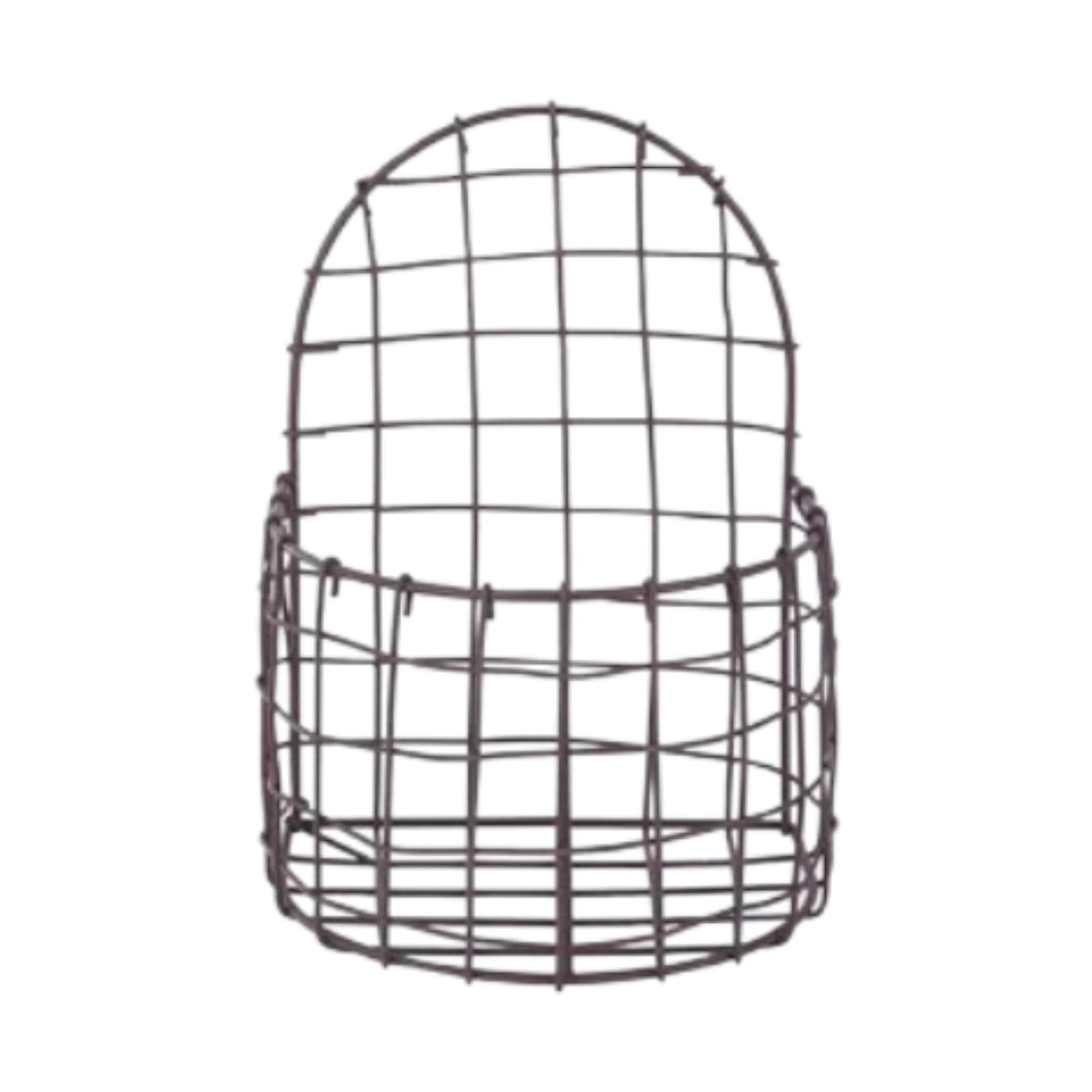 UJEAVETTE Wall Hanging Basket Simple Plants Stand Planter for Hotel Garden Room S-image-9