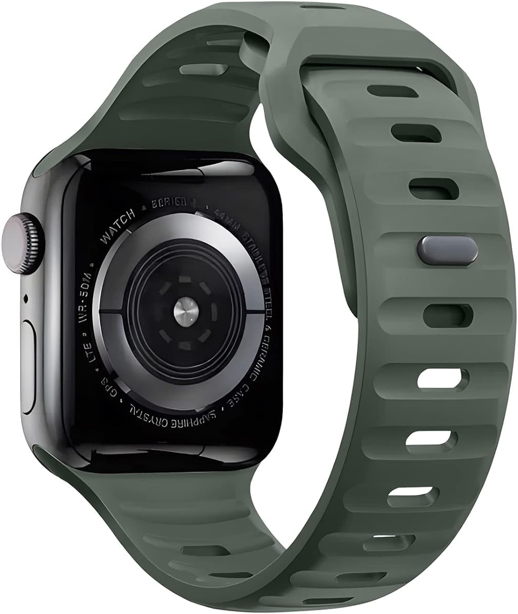 Zitel Band Compatible with Apple Watch Ultra 2 / Ultra Silicone Sport Straps 49mm 45mm 44mm 42mm Series 9 | 8 | 7 | 6 | 5 | 4 | 3 | 2 | 1 | SE2 (Army Green) (B0CMPHZVJ9) Amazon Price History, Amazon Price Tracker