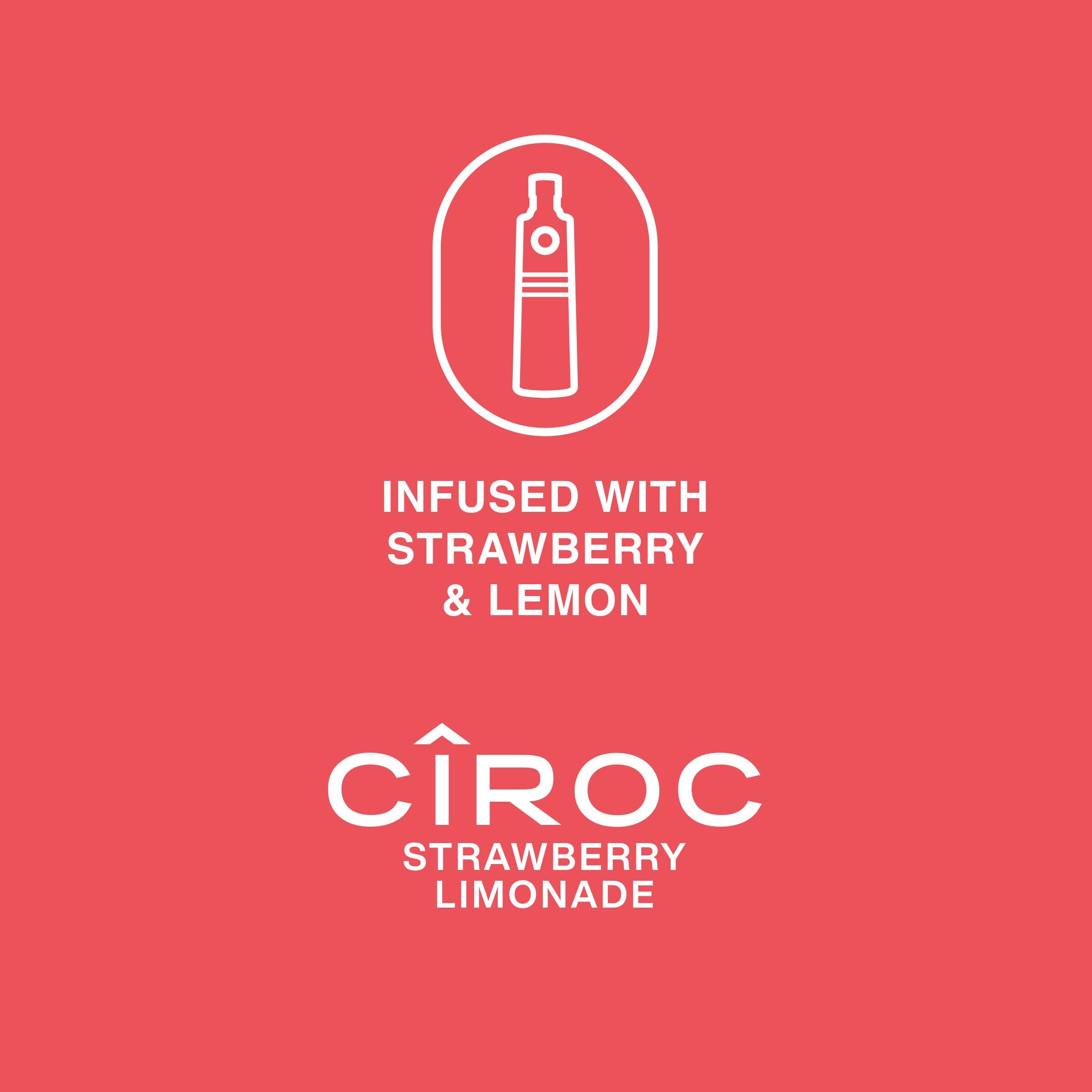 Ciroc Strawberry Limonat Vodka, 30% vol, 0.7L