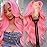 Loyom Pink Lace Front Wig Human Hair 13x4 Pink Wig Body Wave Lace Front Wigs Human Hair Pre Plucked Colored 12A 200 Density HD Lace Frontal Wig Human Hair With Baby Hair 22 Inch