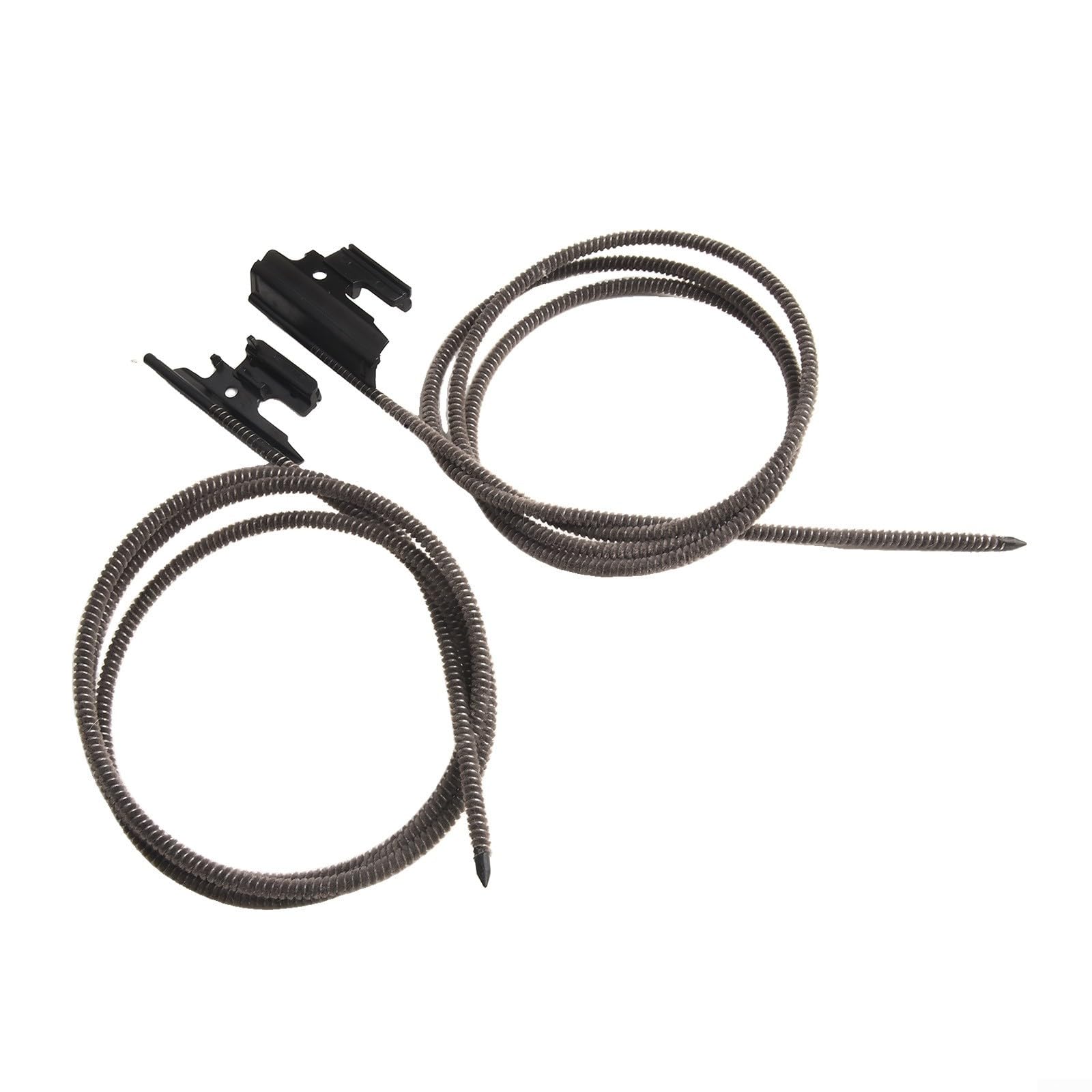 Câbles de toit ouvrant en verre pour F55 F56 F60 2017-2020, pièces de mécanisme de toit à ajustement direct, kit de rechange OEM 54107379616, câbles de guidage en plastique noir, 2 pièces