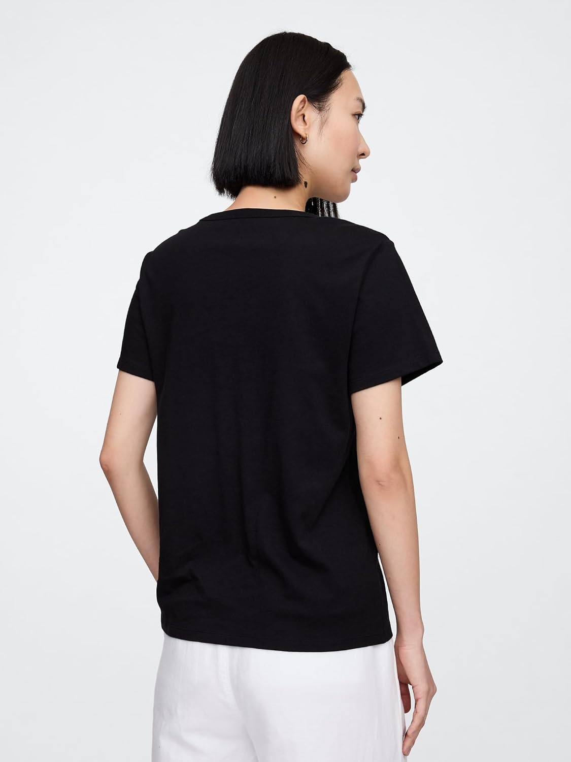 Gap Womens Favorite V-Neck Tee T-Shirt - Image 2