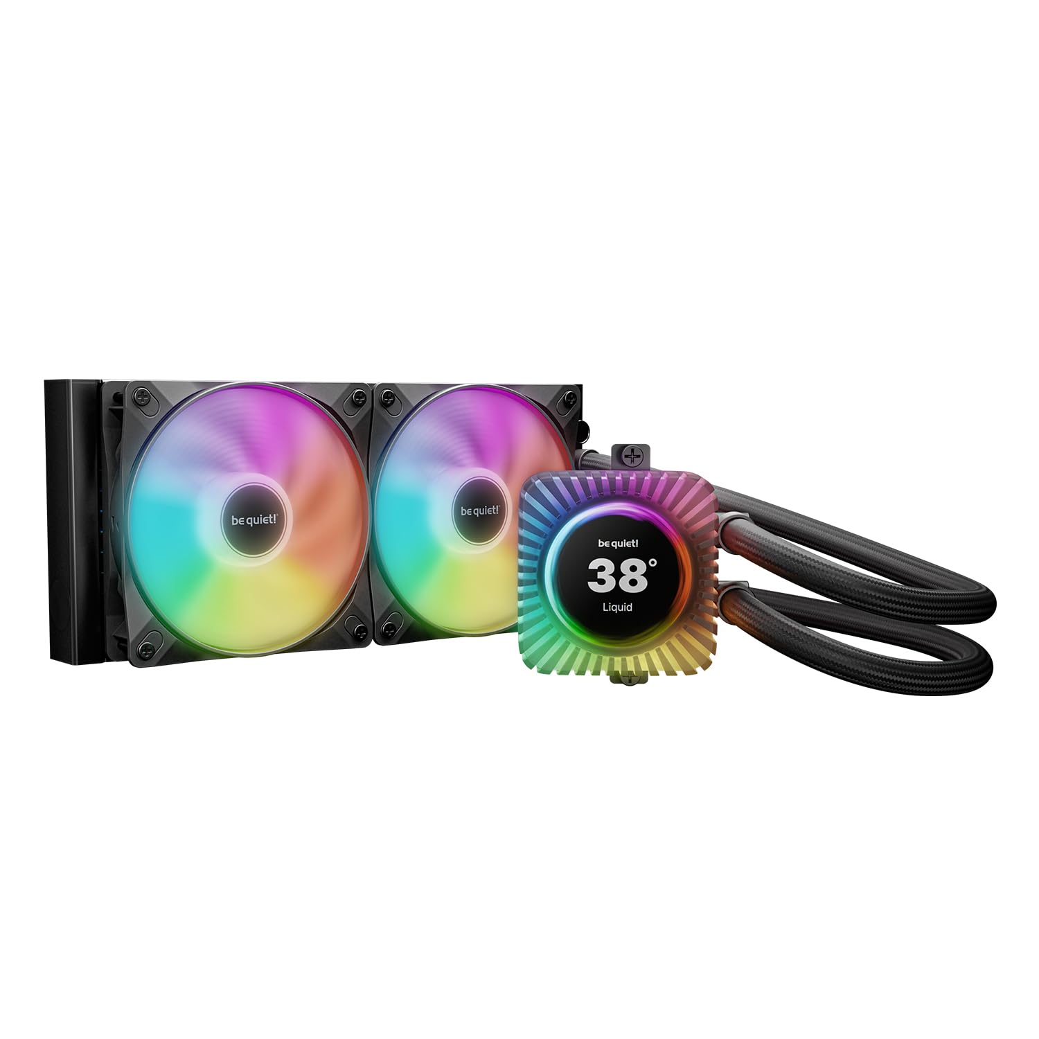 be quiet! Light Loop IO LCD 240mm Black CPU chłodnica wody