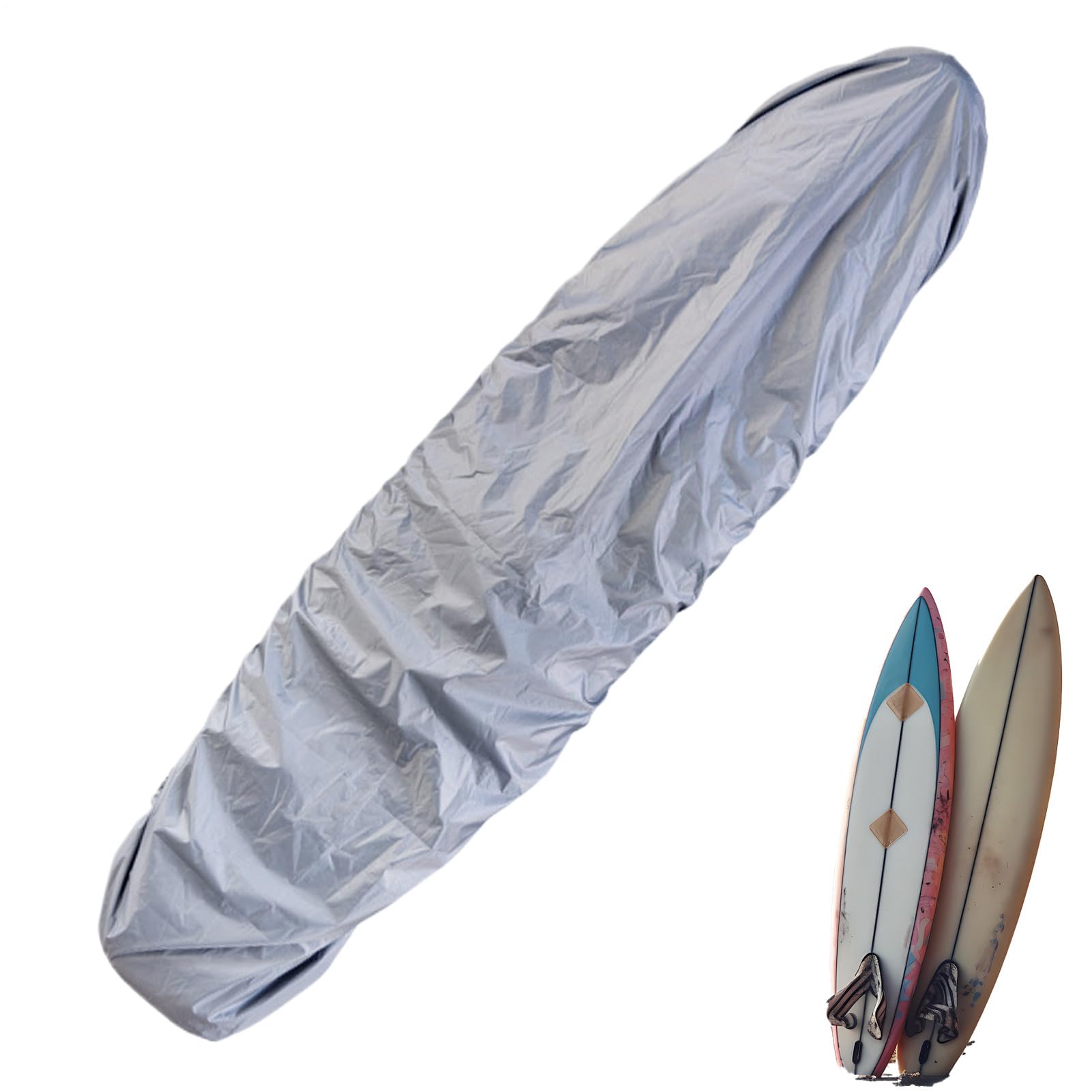Amesor Paddle Board Cover - Dustproof Surfboard Protector | Dustproof Kayak Cover for Beach Wilderness Outdoors Boating Camping