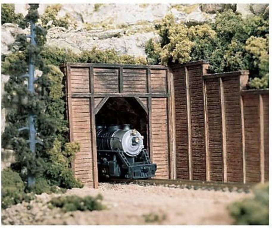 Woodland Scenics N Timber Tunnel Portal (2), WDS1154
