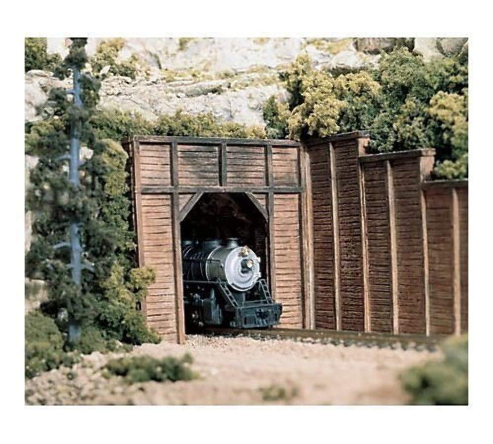 Woodland Scenics N Timber Tunnel Portal (2), WDS1154