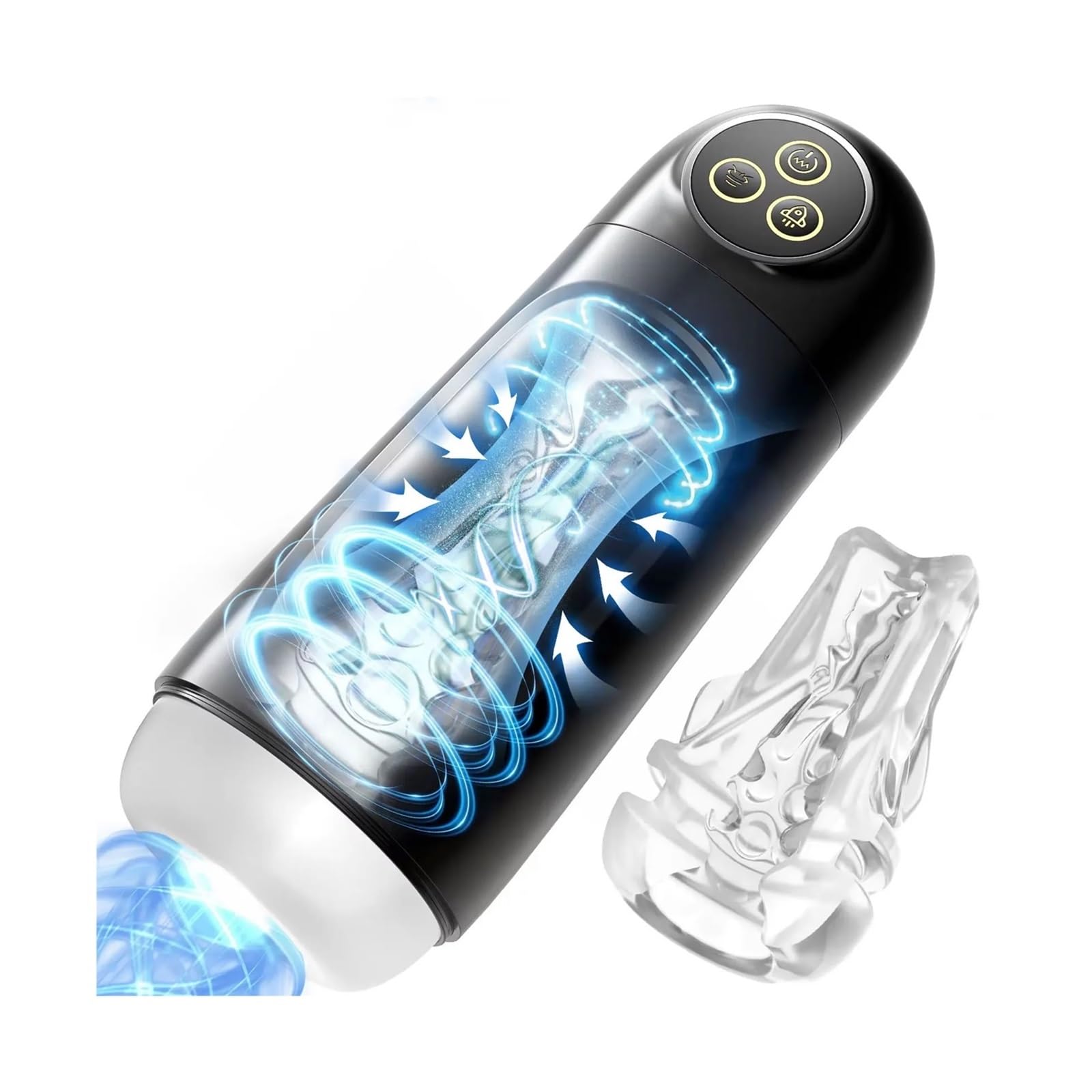 10 modes de vibration succion Masseur vibrations