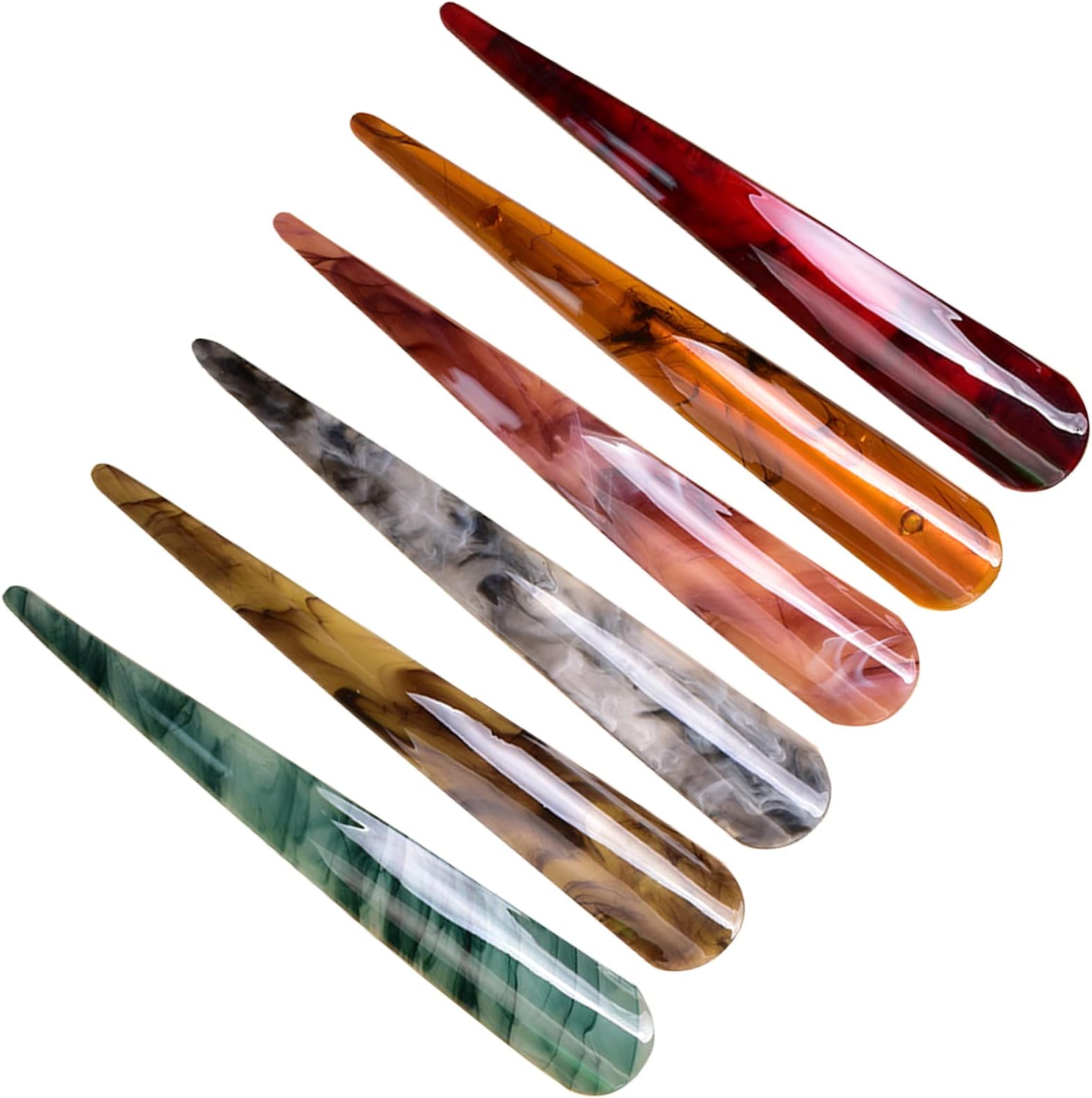 Large Retro Metal Hair Clips Flower Duckbill Clips