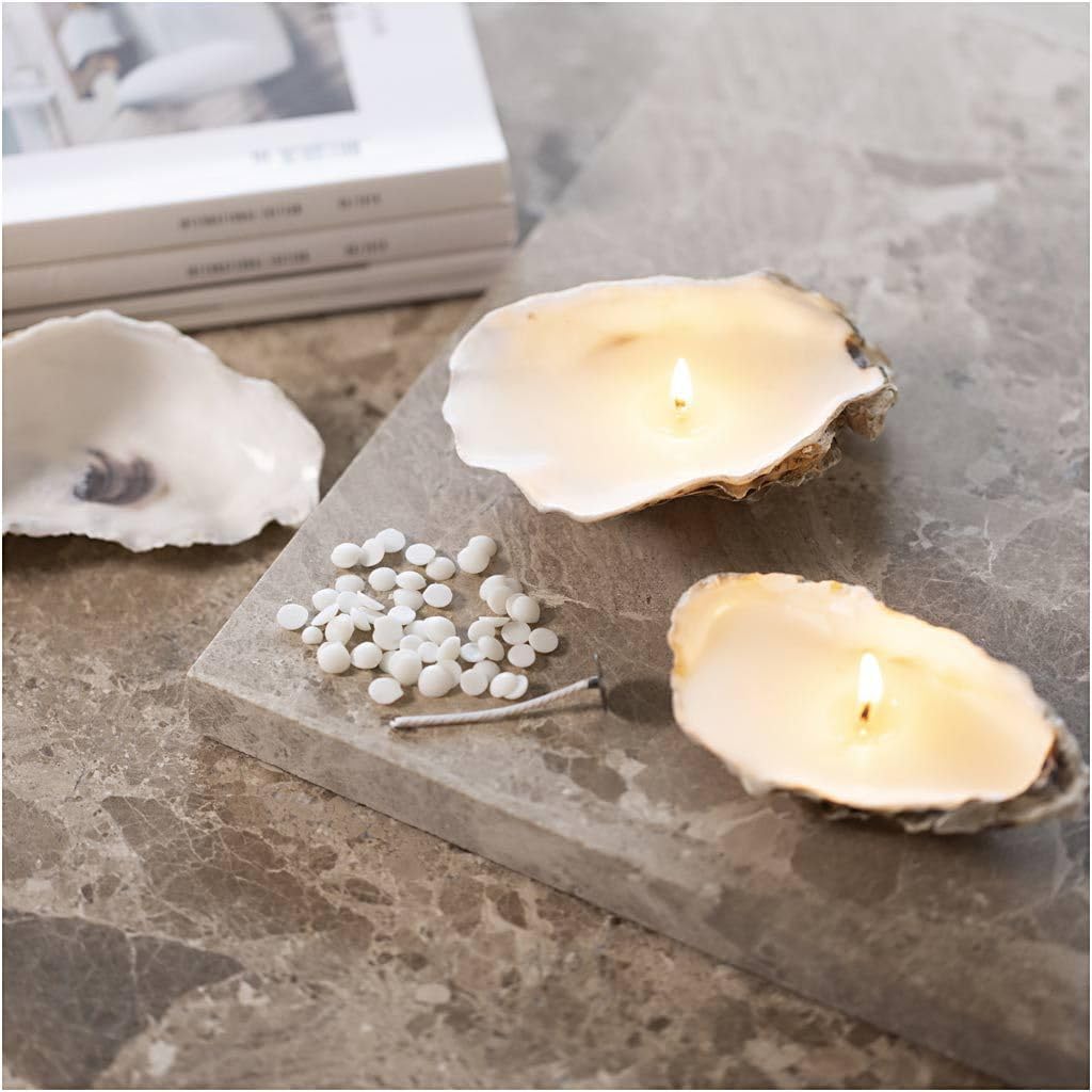 Creative Mini Craft Kit Candle Making, Off White, Soy Candles, 1 Pack, Mulricolour
