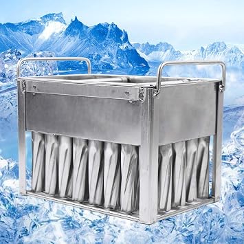 40 pcs Stainless Steel Ice Cream Sticks Molds Lolly Pop Holder Frozen Ice Cream Maker Molds DIY Mold For Making Delicious Ice Cream