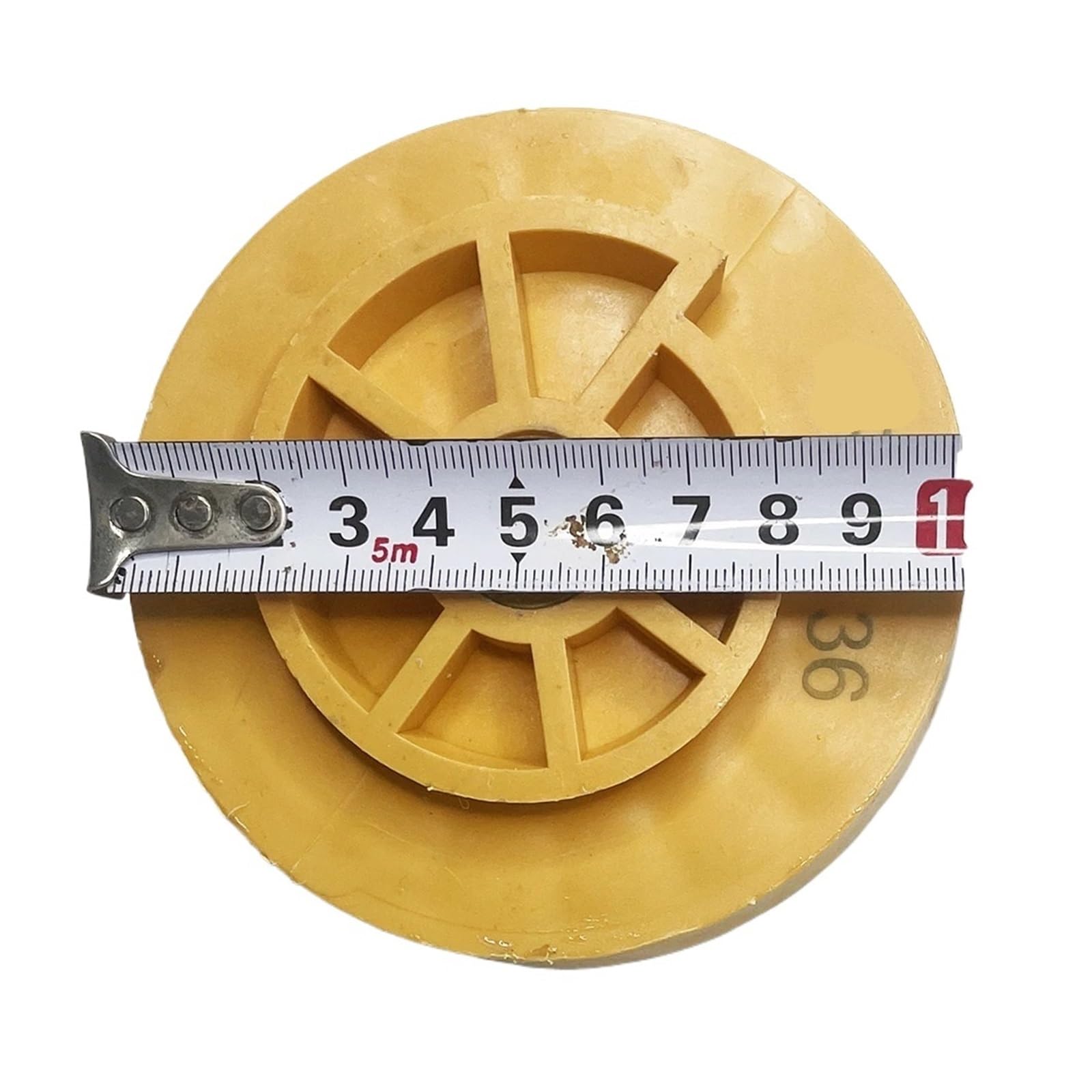 4" 100mm Diamantbürste for Polieren von Granit, Marmor, Stein, Keramikfliesen, Werkzeug for Schleifen Betonböden, Schleifmittel wanglan(80,1PCS_M14)