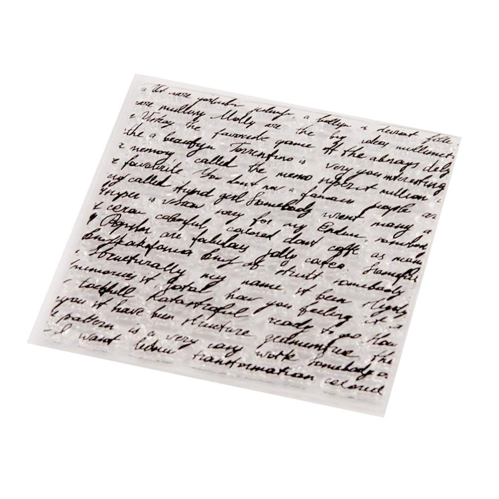 Timbri Alfabeto In Silicone Trasparente - Per Scrapbooking, Carta, Biglietti Fai Da Te E Decorazioni - Foto 9