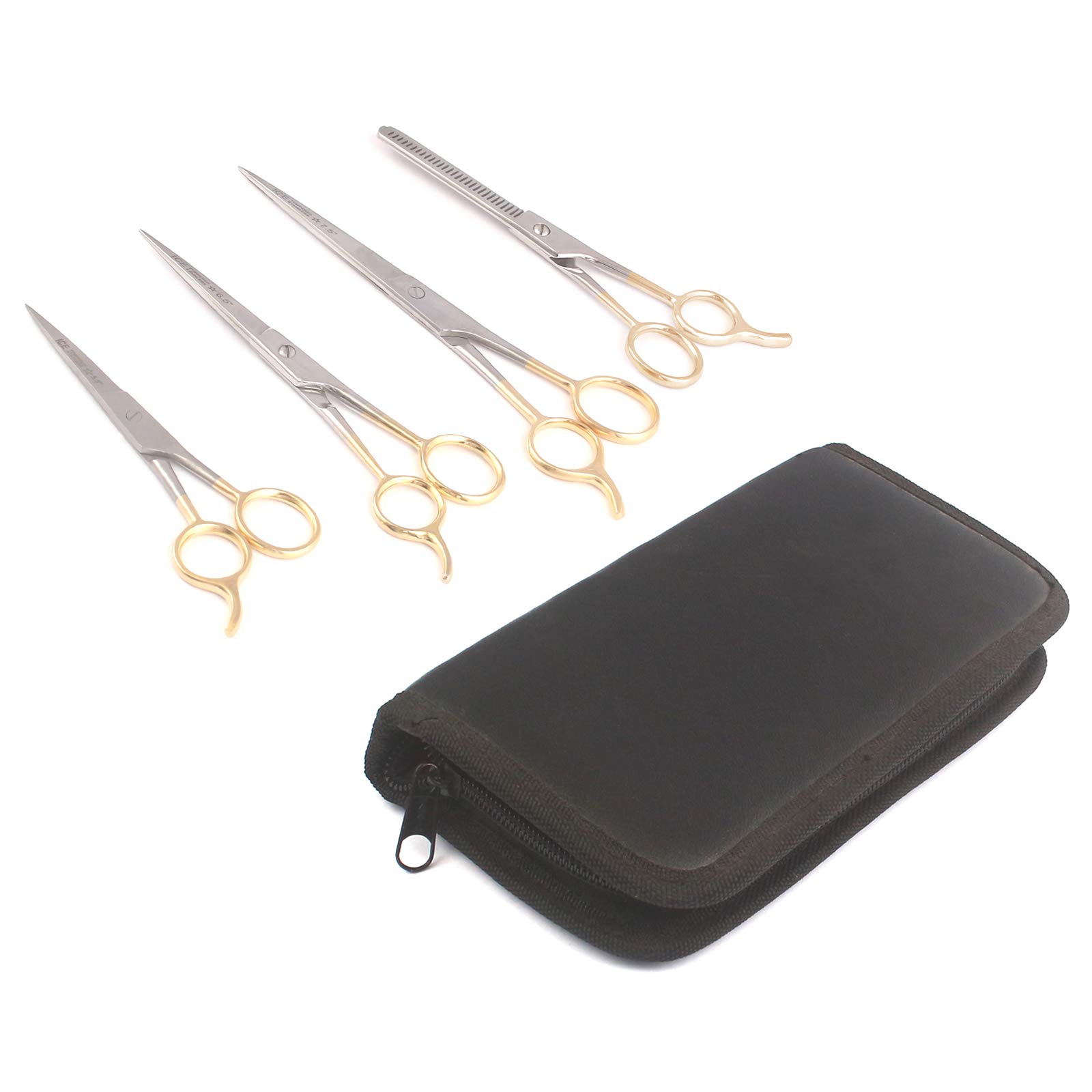 5 Units Shear Holder for Barber and Stylists Flexible Nylon Bristles Secure Multiple Shears & Tools
