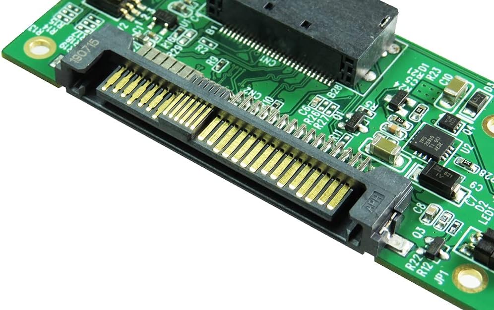 Micro SATA Cables| U.3 PCIe Gen 4 16GT/s to Gen-Z 1C (EDSFF) Adapter