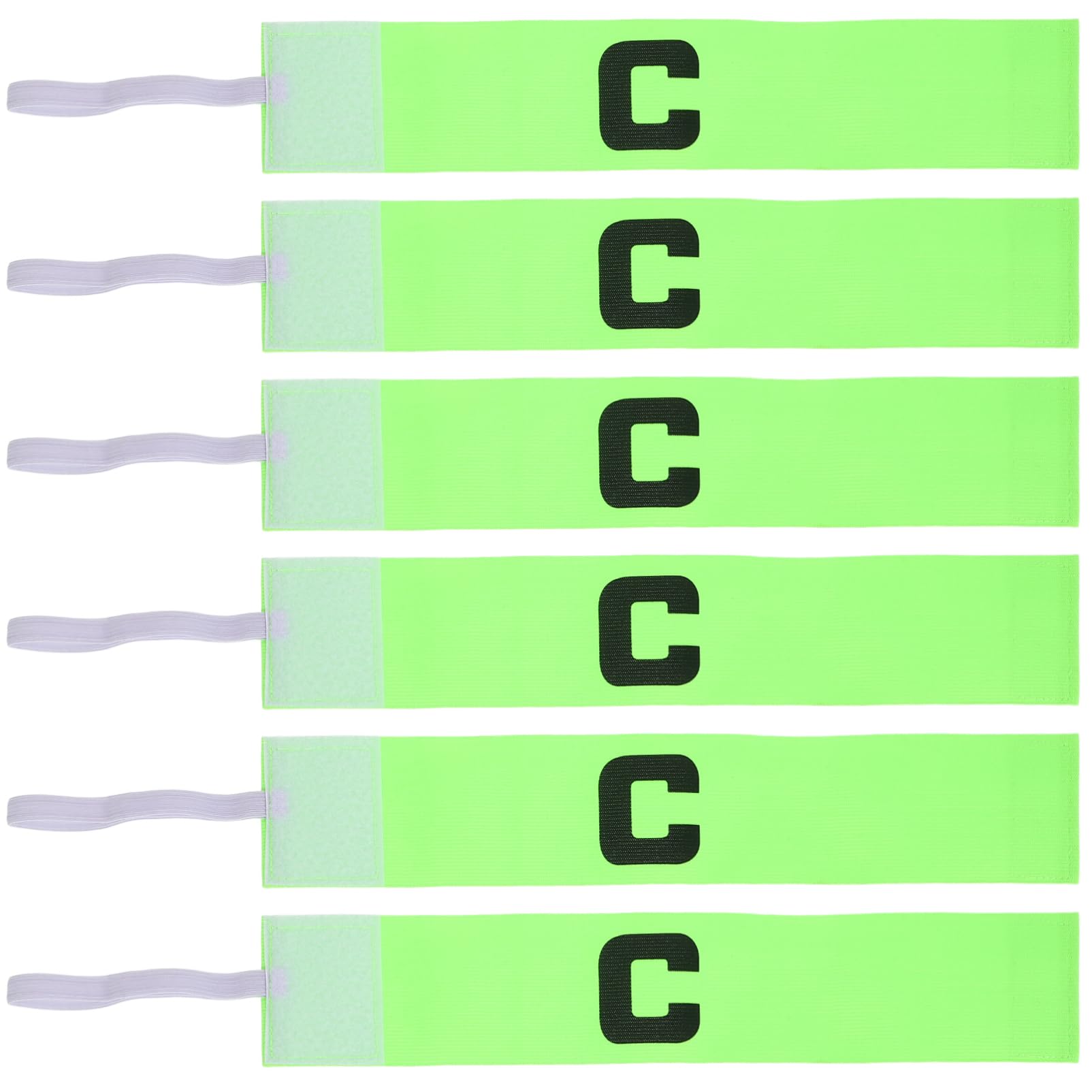 Milisten Captain Arm Bands for Soccer Football Armband Soccer Match Captain Armbands Workmanship