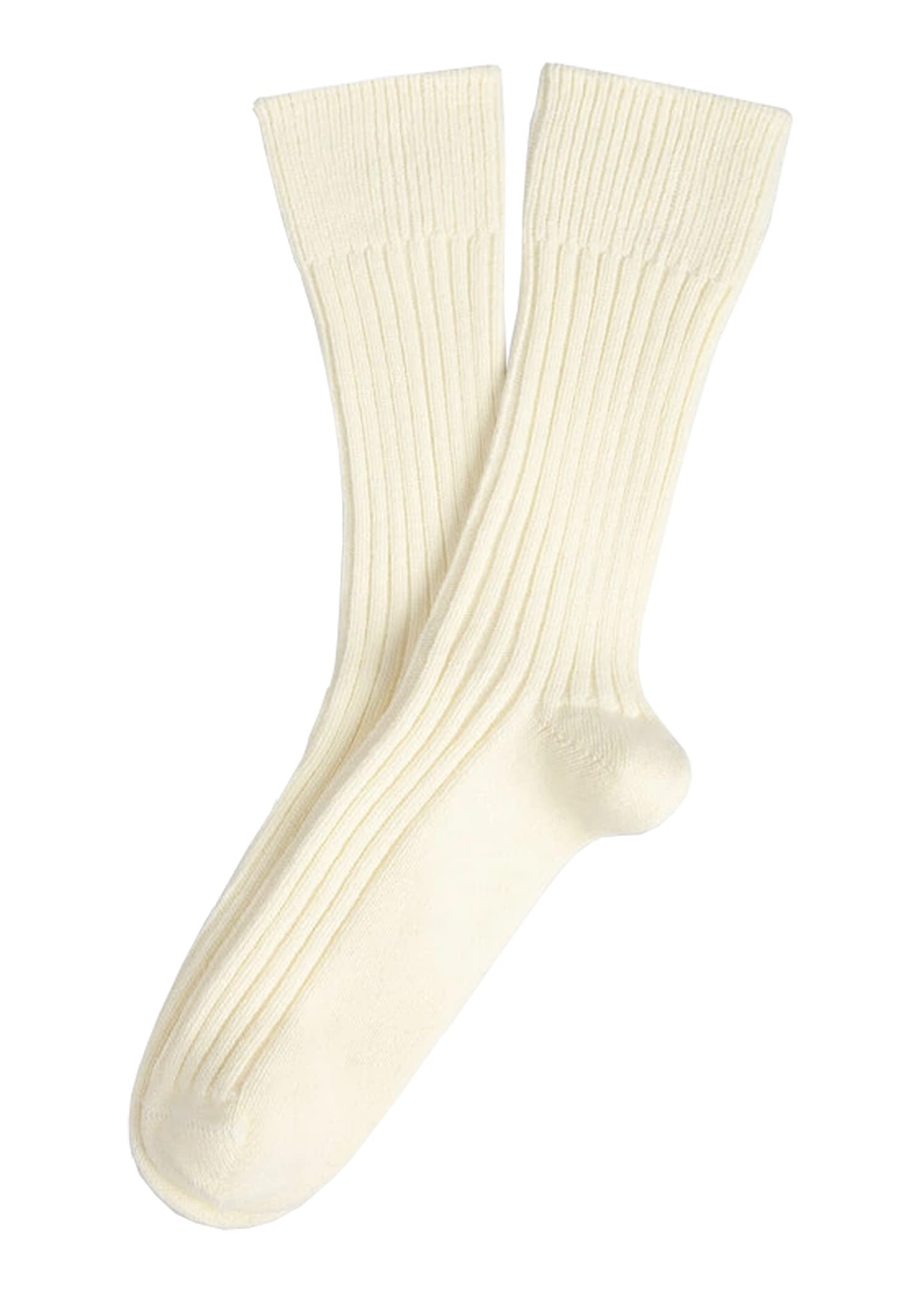 Hann BrooksMens%100 Merino Cream Lambswool Boots Hiking Walking Thermal Thick Warm Socks UK 7-11 2 Pack