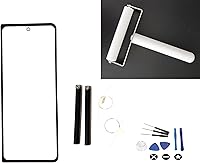 Vista 1 de MD0410 - Kit de reparación de pantalla compatible con Samsung Galaxy Z Fold 3 F926 Reemplazo de lente de vidrio exterior frontal, sin pantalla