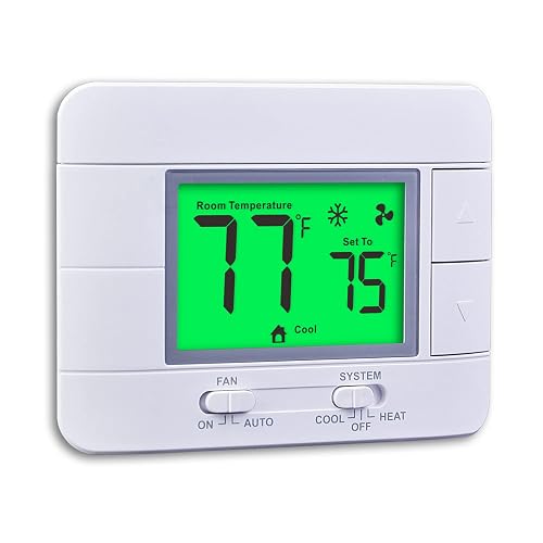 Upgraded Non-Programmable Thermostat with Humidity