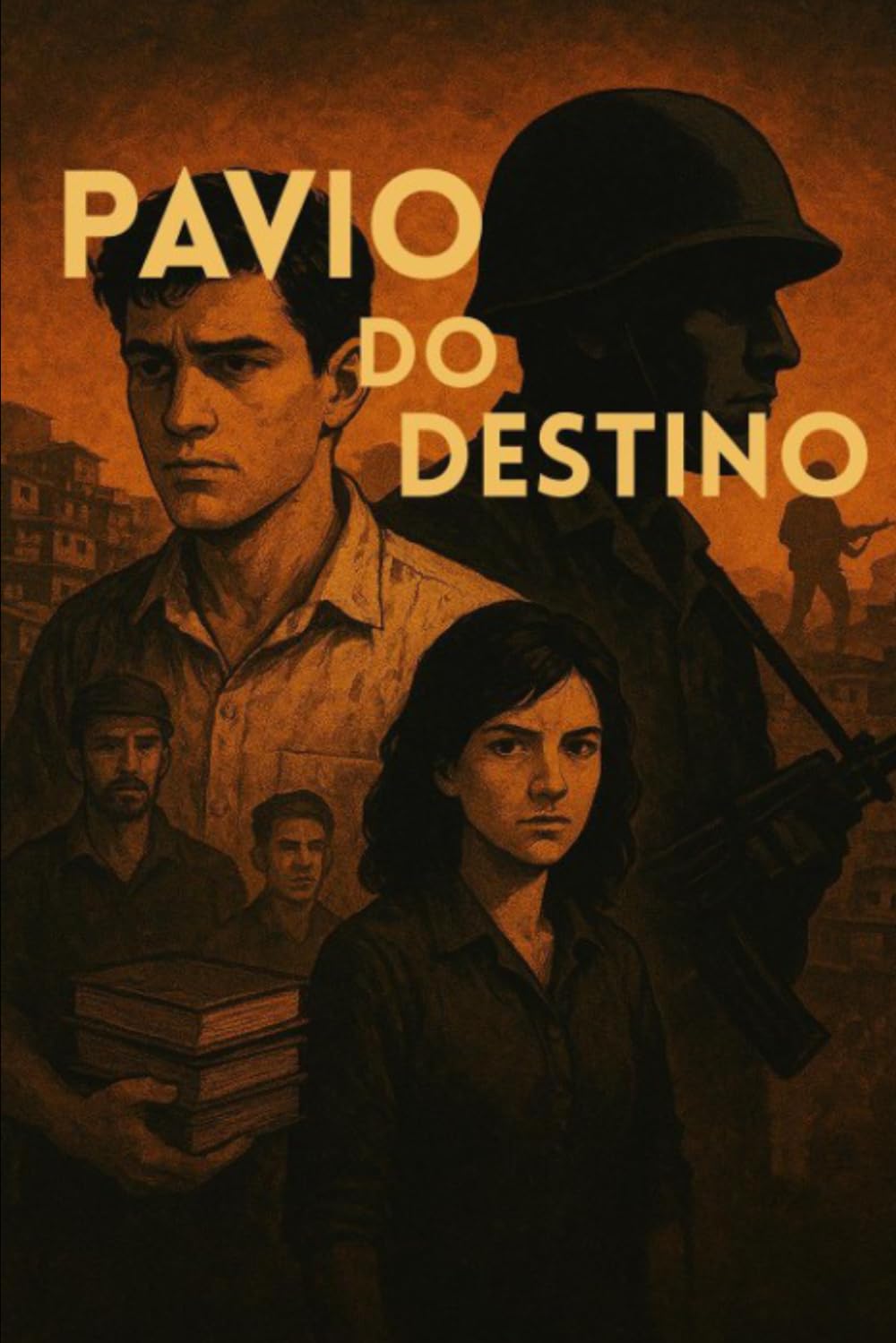 Pavio do destino: Dois irmãos. Um morro. E um destino incendiado pela desigualdade.