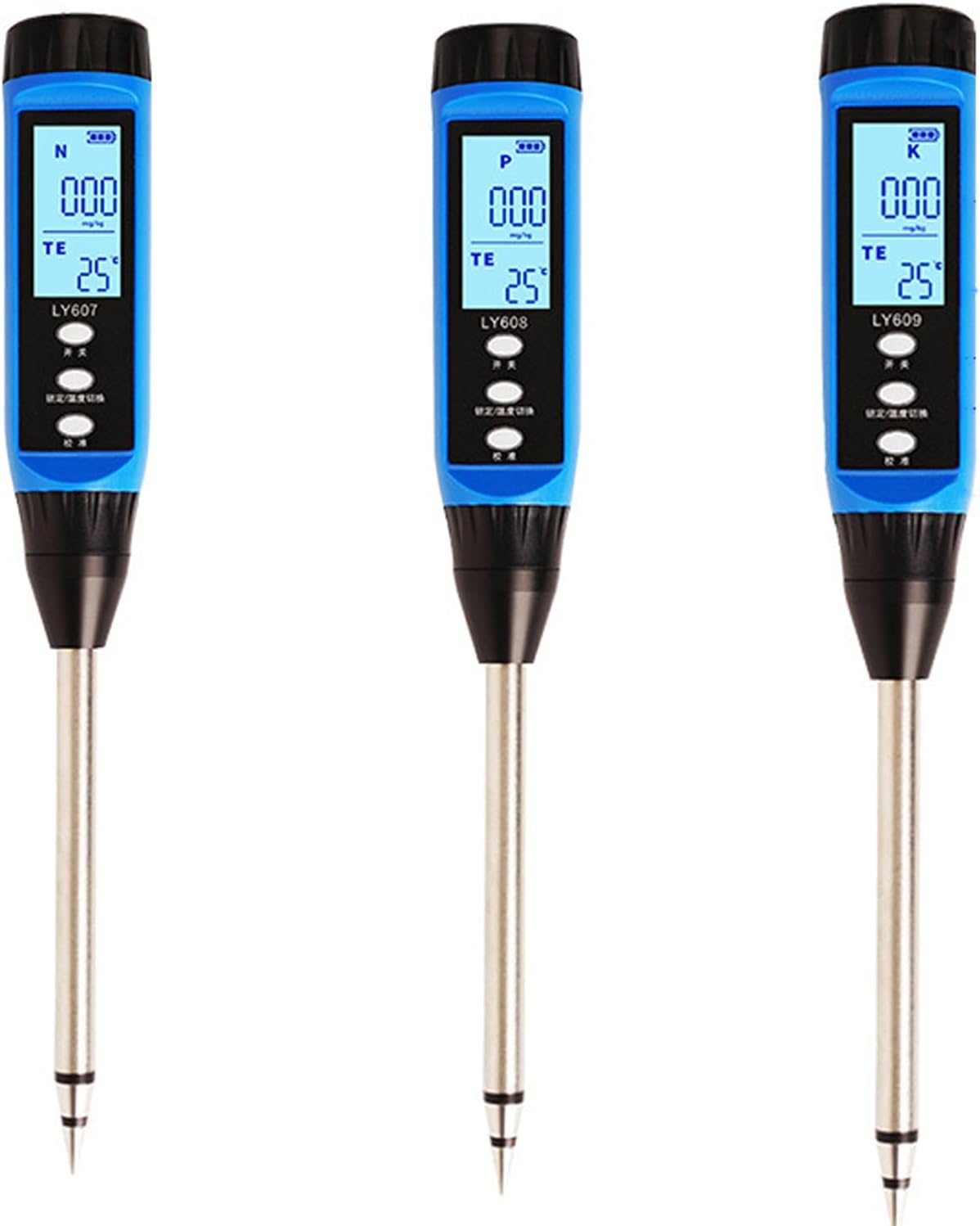 Durability Soil Testing Device Nutrient Tester for Rapid Detection of Fertilizers Content in Garden and Farm Quick Testing Set
