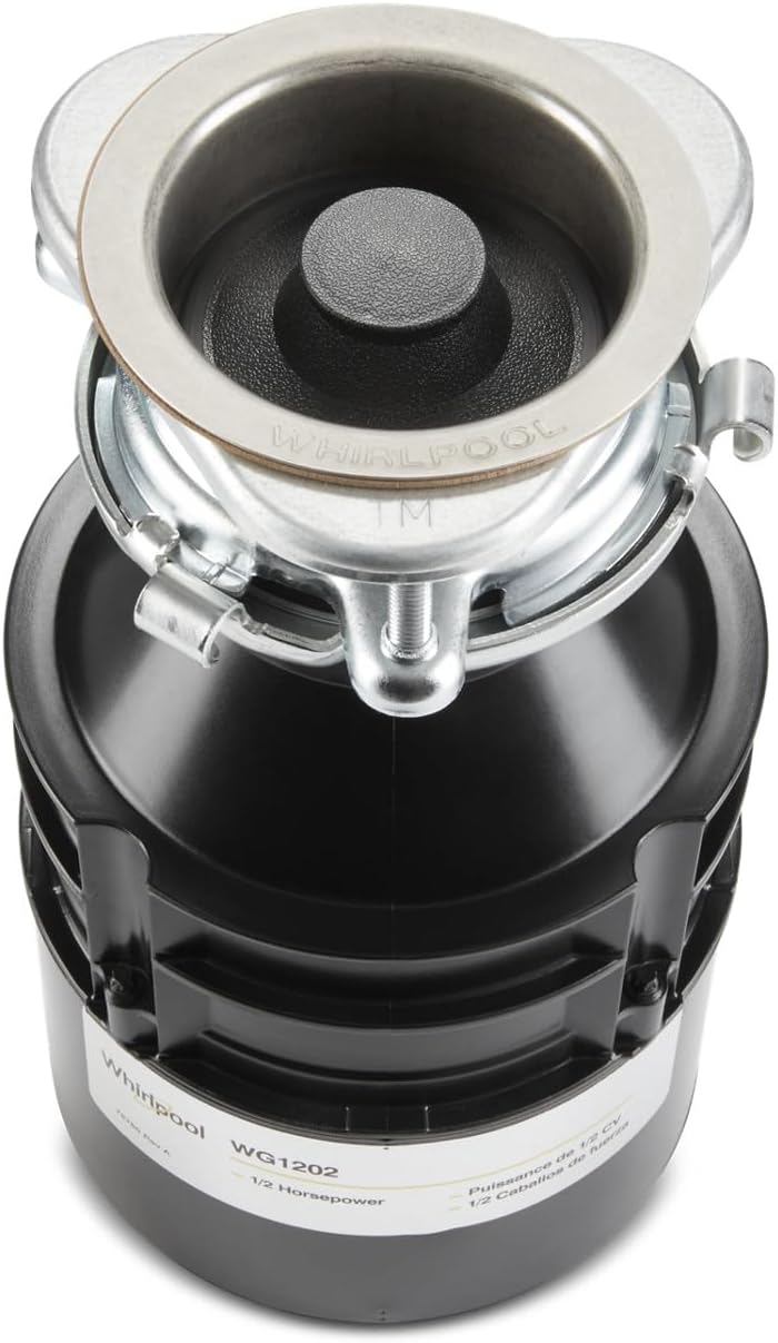 WHIRLPOOL 84211601 GENUINE OEM 1/2 HP In-Sink Disposer Replaces WG1202XH