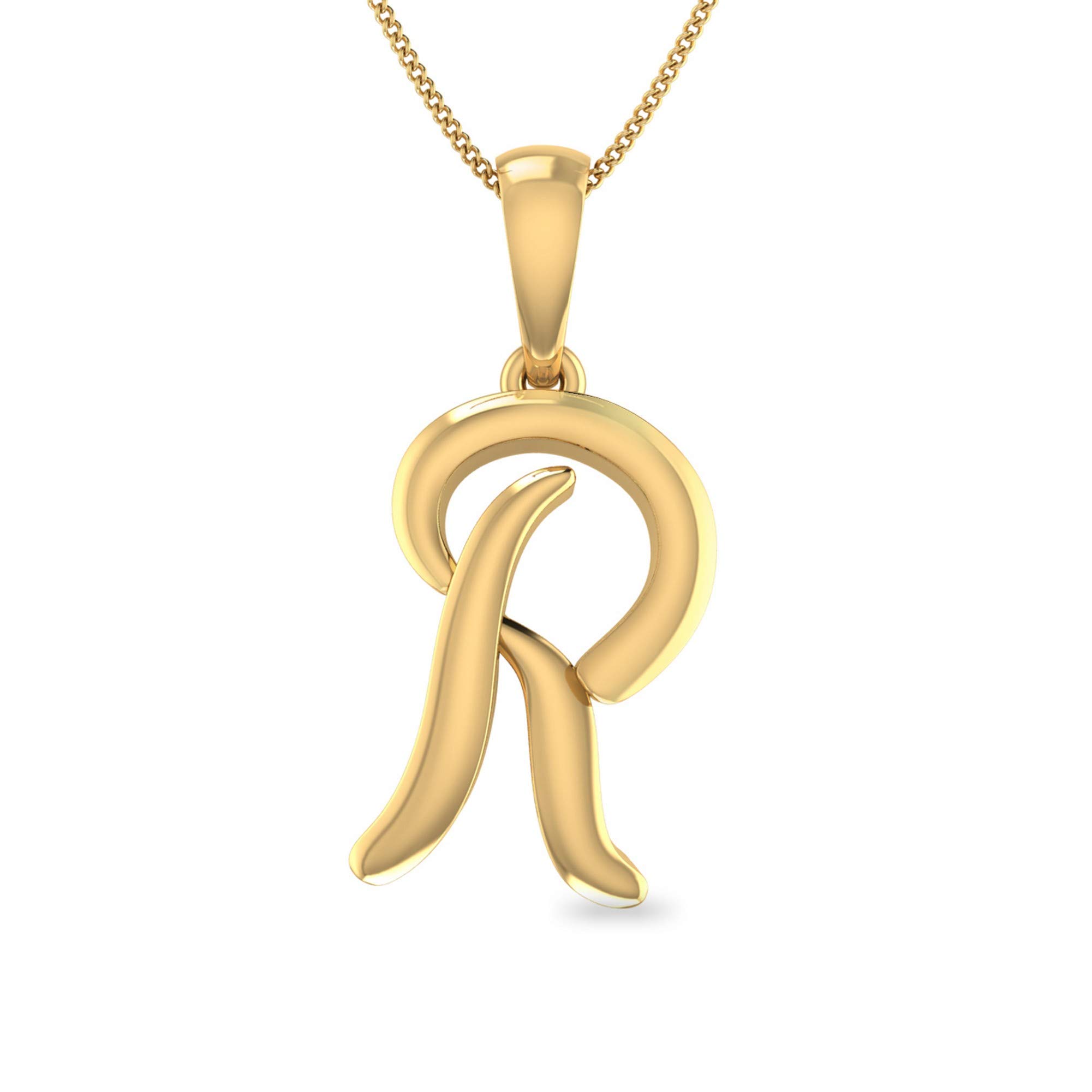 Yellow Gold Pendant for Women-image-39