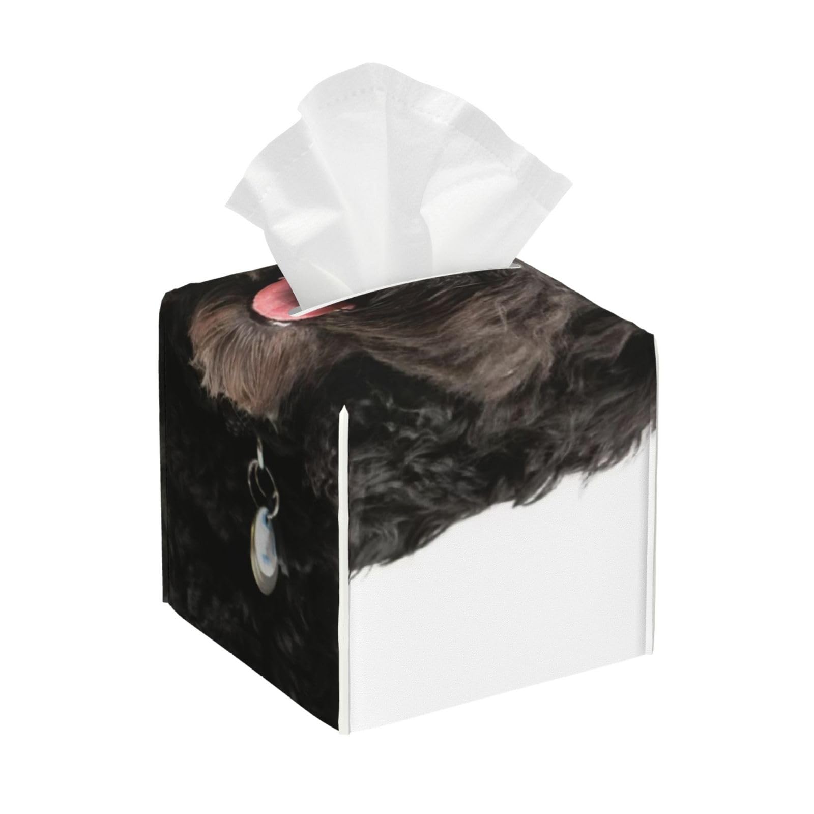 Puppy Black Cockapoo, Tissue Box Holder Tissue Box Cover Tissue Holder Tissue Dispenser