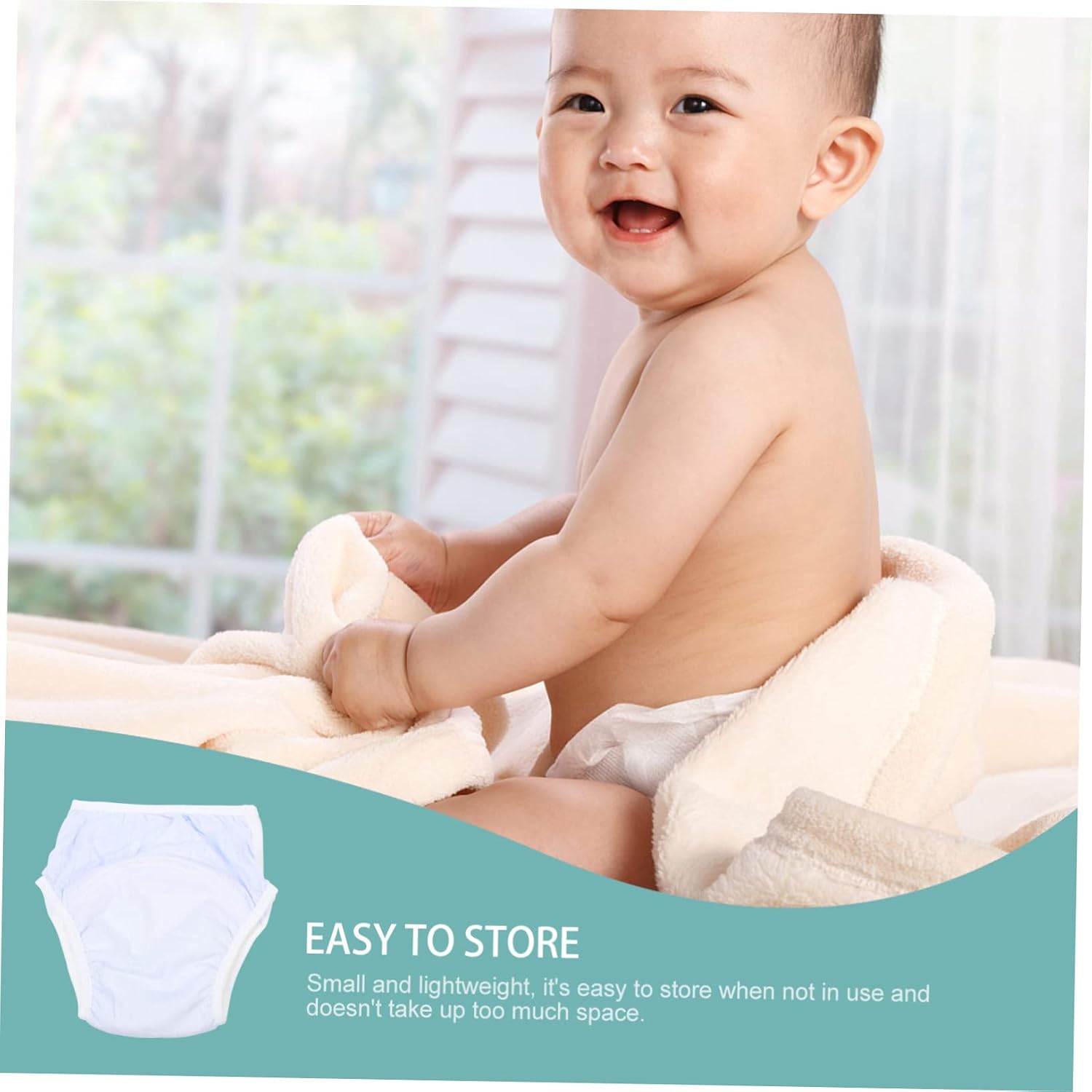 Abaodam Breathable Potty Training Underwear Comfortable Leak Cotton Ice Pants for Soft and Skin Friendly Diaper Alternative for Potty Training Cotton