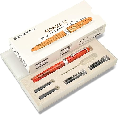 Vista 19 de Monteverde Monza ID Amarillo Pluma Estilográfica