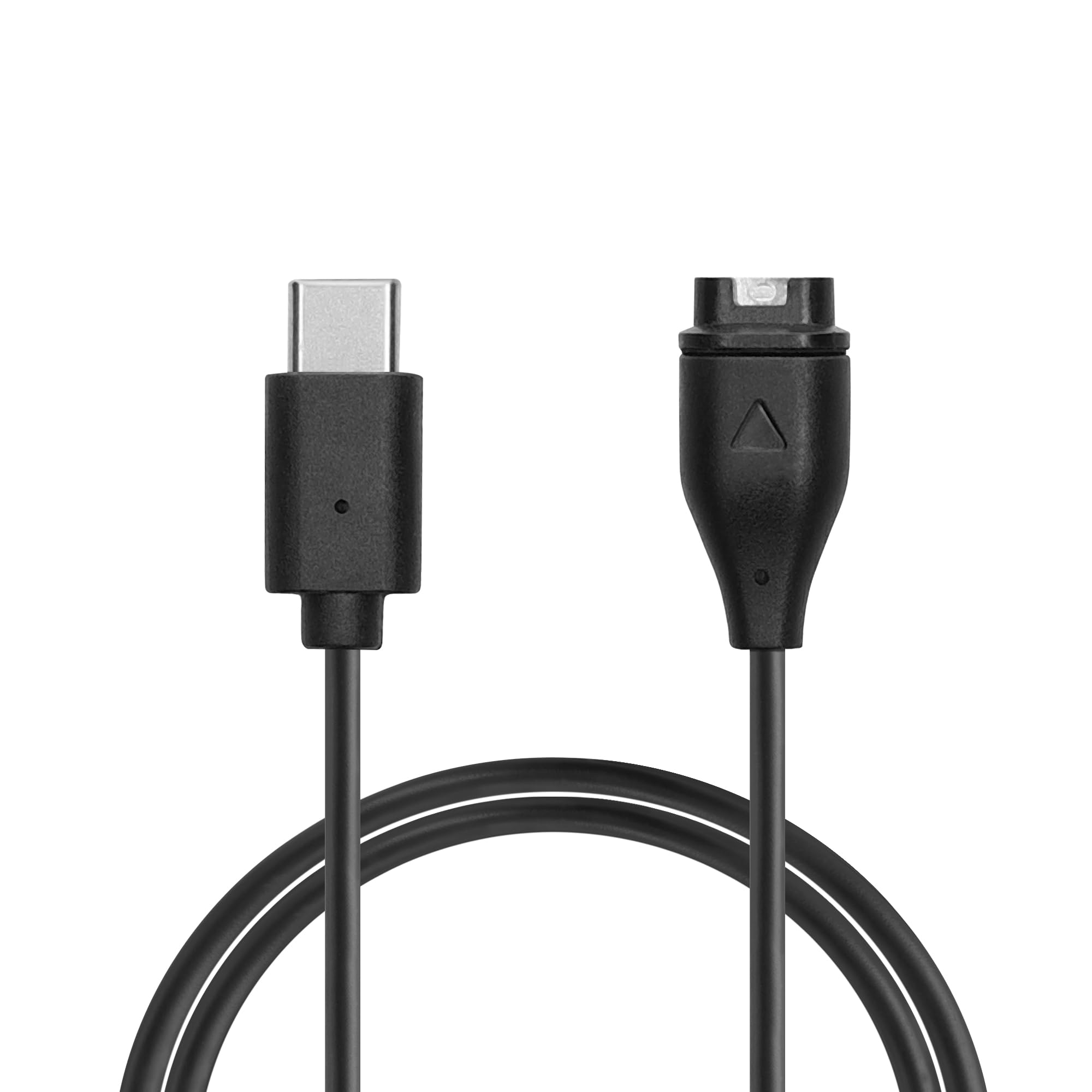 Cavo Caricatore USB-C Per Garmin Swim 2, Tactix7, Enduro, Epix 2 - 100cm Nero