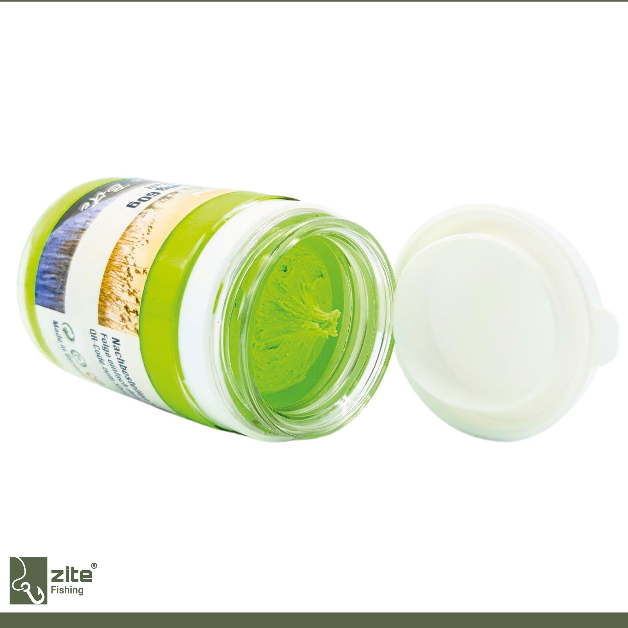 Zite Fishing Forellenteig XXL-Set – Alle 12 Aromen & Farben – 12x60g Trout Bait Forellenpaste - Angelteig mit Glitter als Forellen-Köder