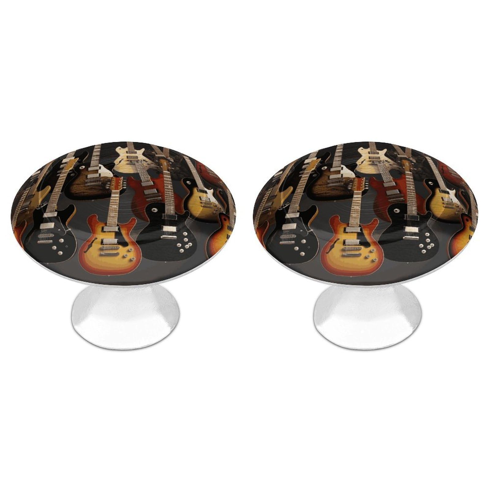 Btcowzrv Style Guitars 2 Pack Cabinet Knobs Drawer Pulls