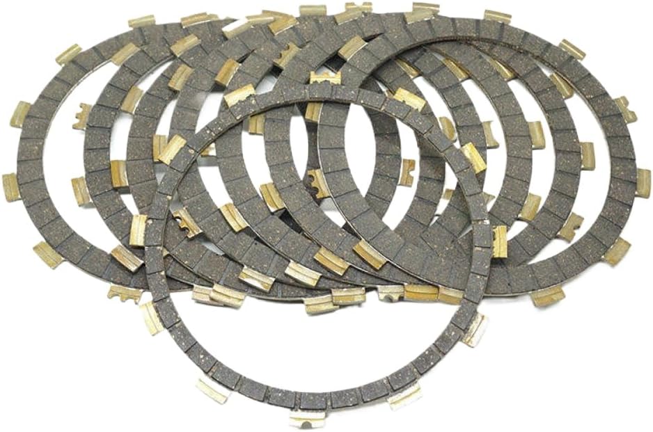 Compatible with YFZ450 YFZ45 ATV Models 2004 2009 2012 2013 Clutch Friction Disc Plate Kit 8 Pieces Set Aftermarket Replacement
