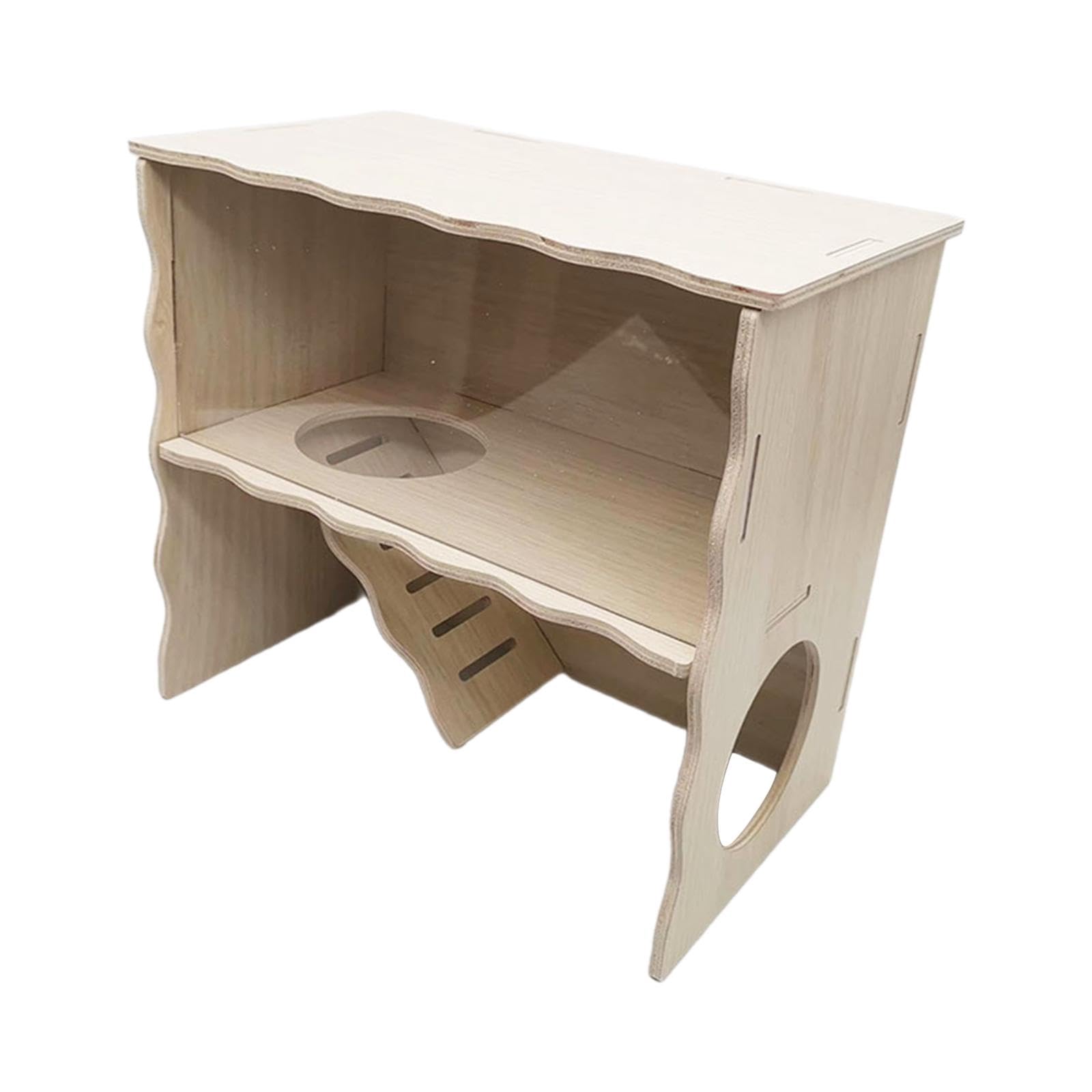 ATORSE Small Pet House Habitats Decor Hamster House for Hamster Dwarf Mouse Gerbils-image-40