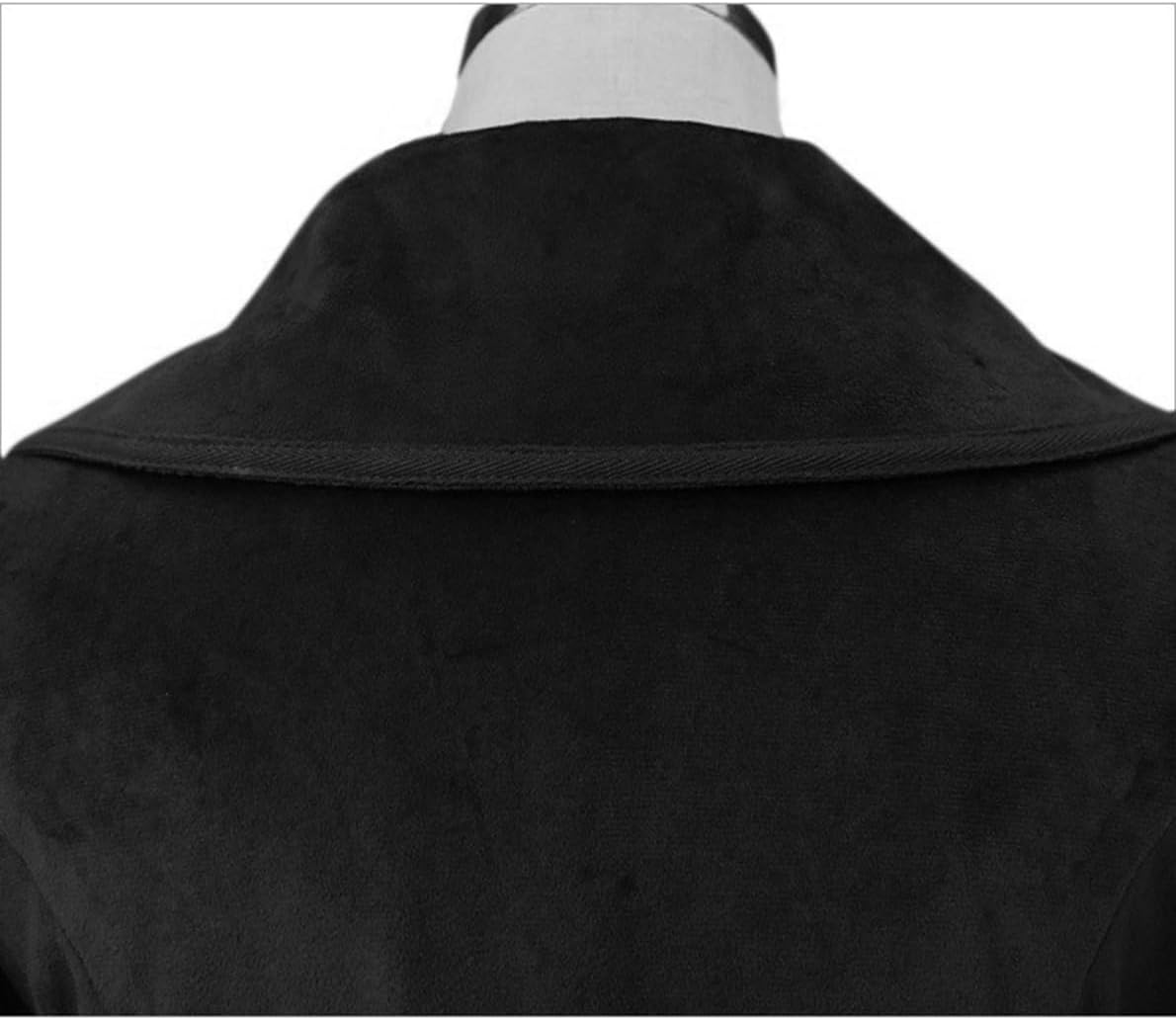 Tomioka Women Victorian Steampunk Tailcoat Double Breasted Long Trench Coat Medieval Vintage Trench Coat - Image 4