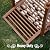 Solution4Patio 3.4 FT Small Metal Garden Bridge, Vintage Retro Yard Arch Path Bridge W/Patterned Guardrails for Creek, Pond, Backyard Landscaping Decor, Light Brown, #D107A01