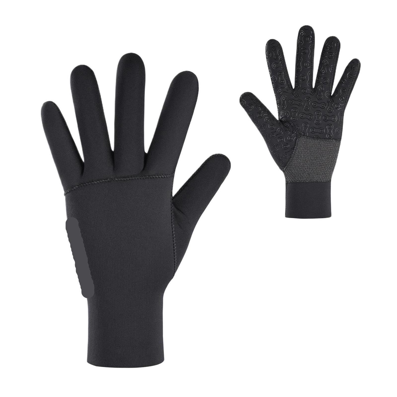 Genérico Winter-Fahrradhandschuhe, kompatibel mit Universal, Herren Damen
