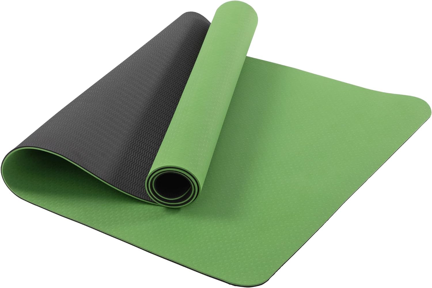 Craava Yoga Mat for Women and Men Home Gym Workout Anti Slip Technology TPE Material Extra Thick for Pilates, Stretching, Meditation (Green) (B0D41KG7JP) Amazon Price History, Amazon Price Tracker