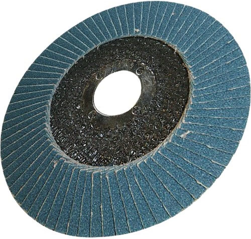 Silverline 783164 Zirconium Flap Disc 40 Grit, 100 mm : Amazon.co.uk ...