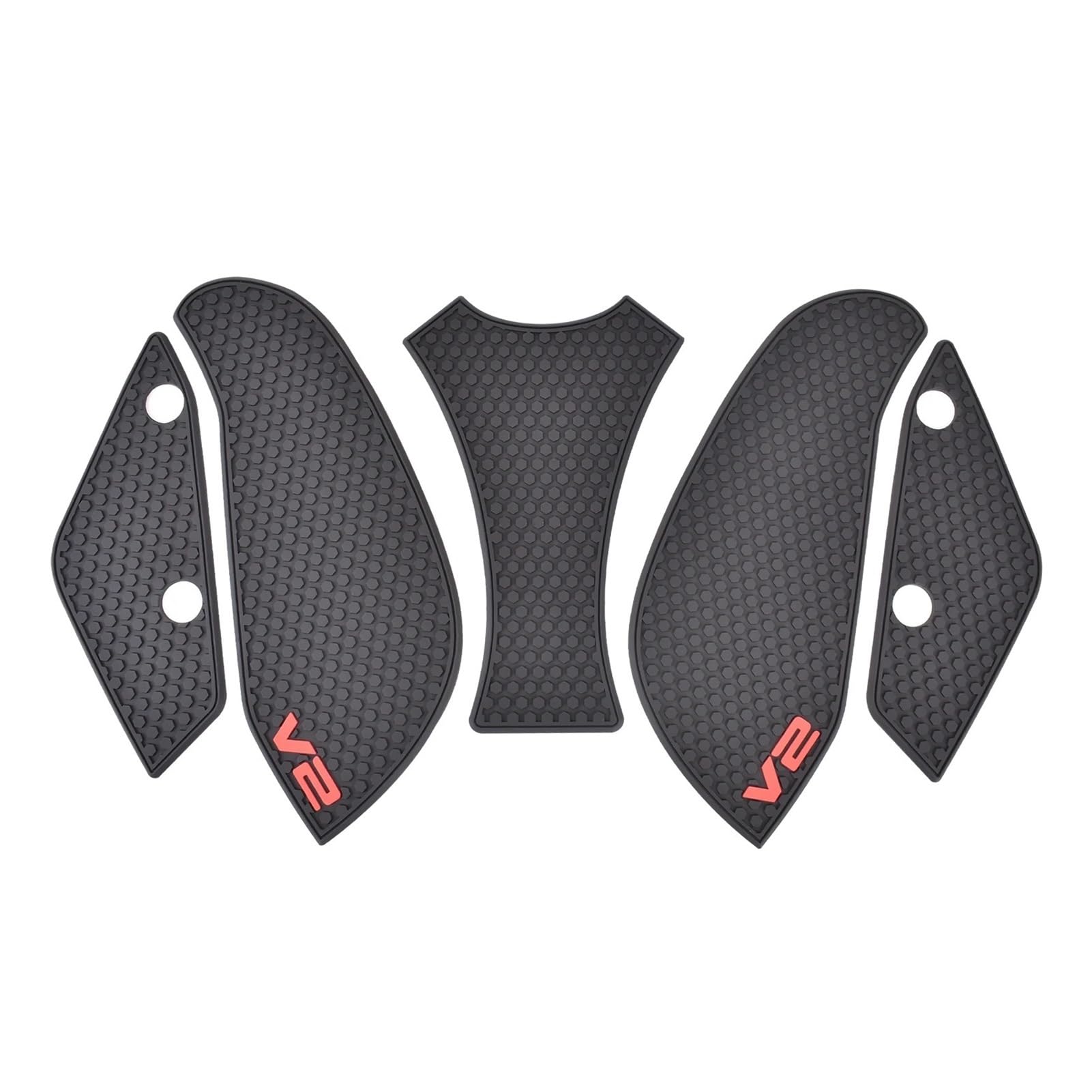 Motorcycle Fuel Tank Pad Stickers Motorcycle Tank Pad for Duc&ati Panigale V2S 2025 Rubber Gas Decoration and Protection Fuel Stickers Accessories