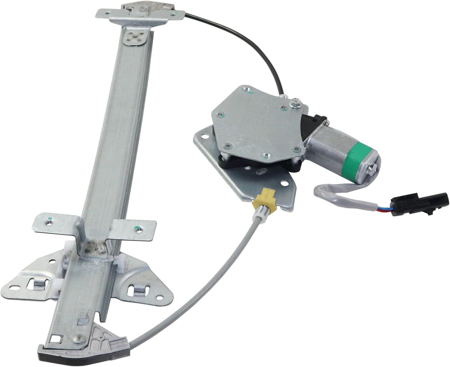 JC Whitney Window Regulator Compatible with 2001-2003 Dodge Durango, 2000-2004 Dodge Dakota Crew Cab Pickup (Quad Cab) Rear, Passenger Side JD491703