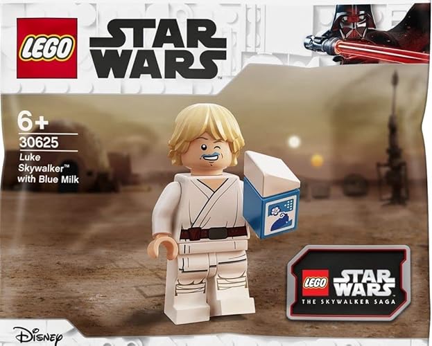 lego 30625 Luke Skywalker con Polybag de Leche Azul
