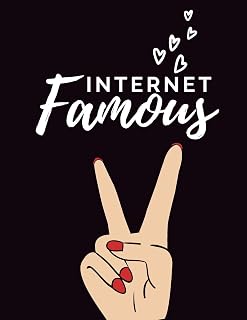 Internet Famous: Keep Track of Your Paid Sponsorships, Reviews, & Brand Deals - Influencer Logbook for Income & Followers - Make Money - Monthly ... Planner - 12 Months - Large (8.5 x 11 inches)