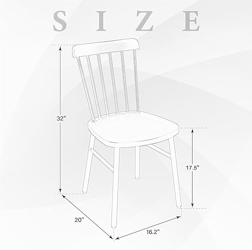 Miniatura 2 de Sillas de comedor de metal para patio, sillas auxiliares para interiores y exteriores, estilo Windsor, silla auxiliar de metal con respaldo de