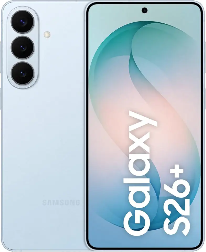 Celular Samsung Galaxy S26+ 5G, 512GB, 12GB RAM, Câmera Tripla de 50+12+10, Tela Grande de 6.7" - Azul