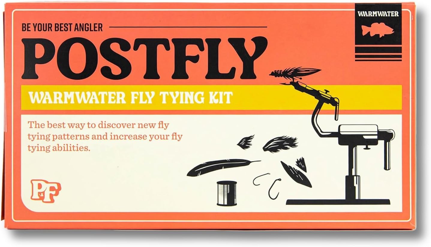 Postfly Trout Fly Tying Kit, Tie Your Own Flies, Fly Fishing Pattern Kits