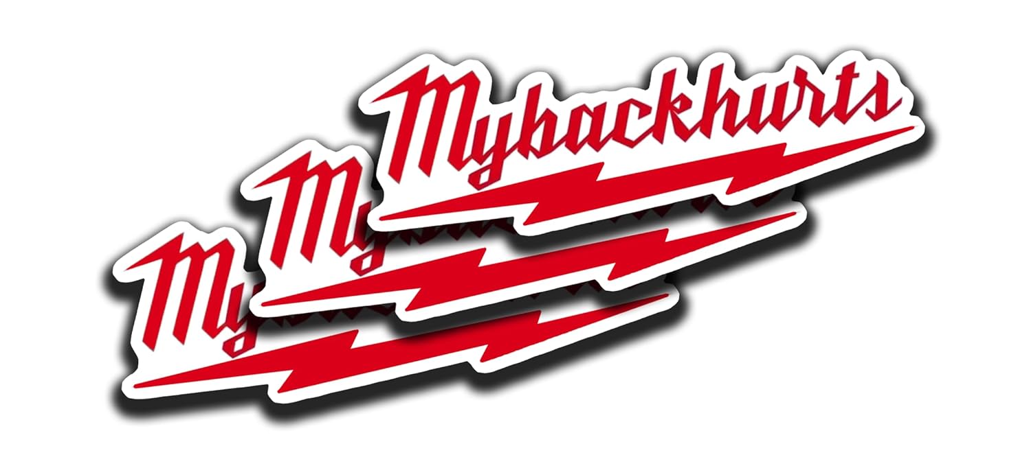 My Back Hurts Sticker Thumbnail